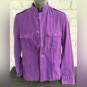 TRIPP NYC STREETWEAR jacket deep purple